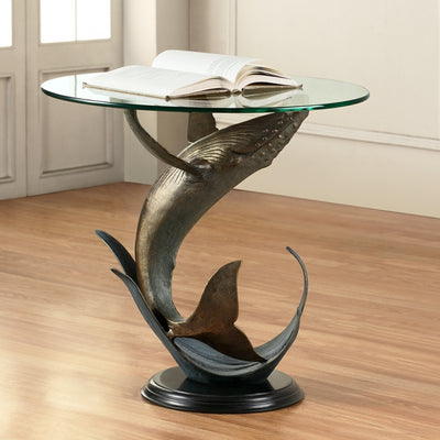 Humpback Whale End Table
