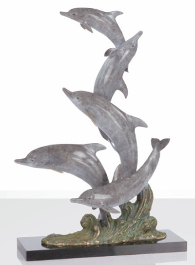 "Dancing Dolphins" Sculpture