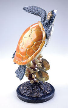 "One-of-a-Kind" Sea Turtle Sculpture