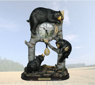 "Beary Playful Time" Clock