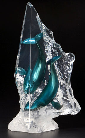 "Into The Blue" Whale Sculpture "Artist Proof"