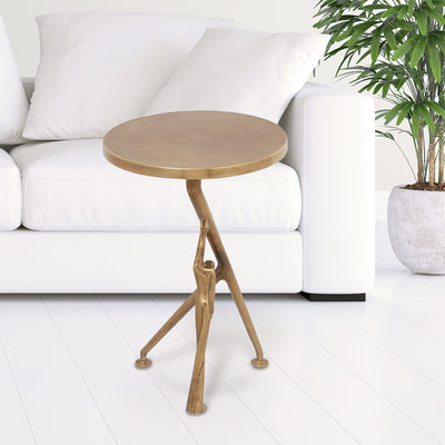 Supportive Man End Table Sculpture