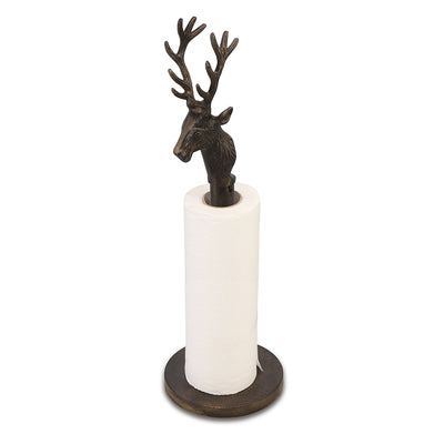 Deer Head Paper Towel Holder