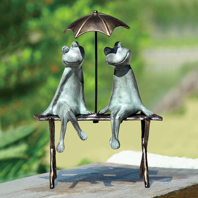 Frog Lovers Garden Sculpture (