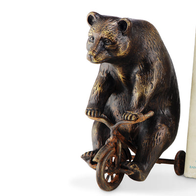 Bear on Trike Paperweight