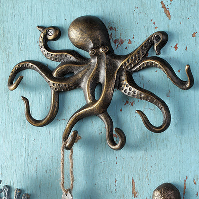 Swimming Octopus Key Hook