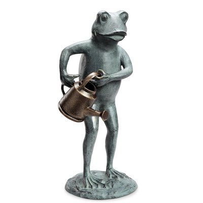 Frog with Watering Can Garden