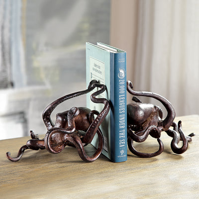 Octopus Bookends PR