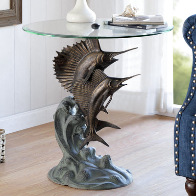 Marlin and Salifish End Table