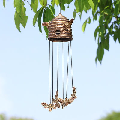 Bee and Beehive Windchime