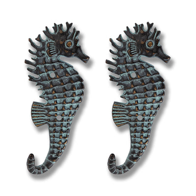 Seahorse Single Hook Set of 2