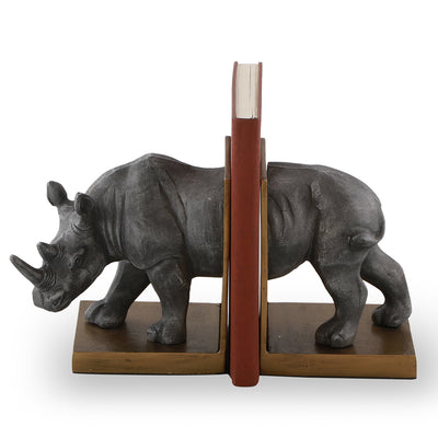 Rhino Bookends