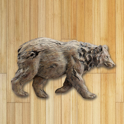 Brown Bear Wall Plaque