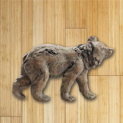 Grizzly Bear Wall Plaque