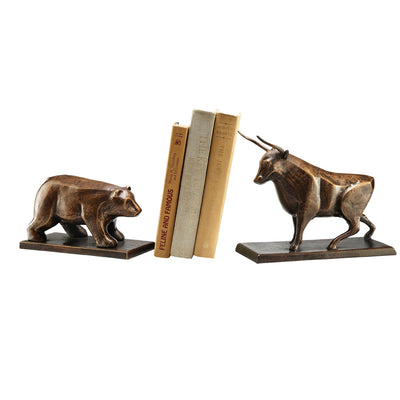 Bull & Bear Bookends