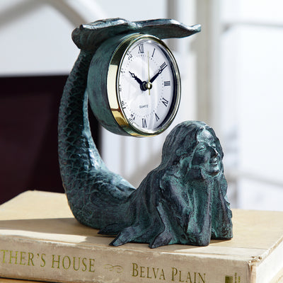 Mermaid Table Clock