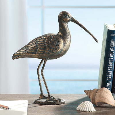 Serene Sandpiper Sculpture