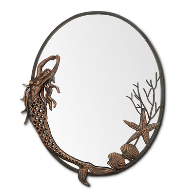 Mermaid Oval Mirror