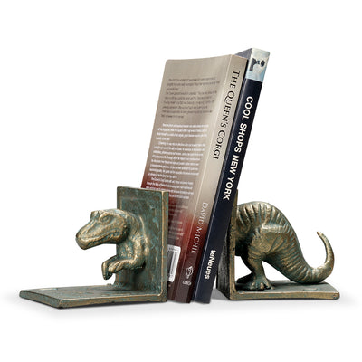 T Rex Dinosaur Bookends PR (ty