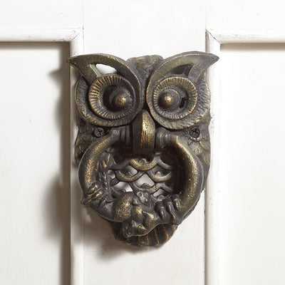 Hooting Owl Doorknocker