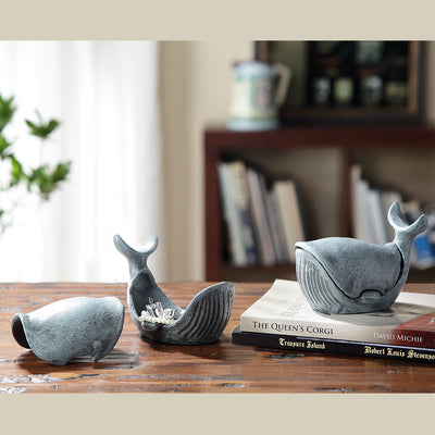 Whale Jewelry Boxes Pack of 2