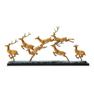 Leaping Deer Herd