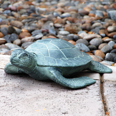"LUCKY" Turtle Sculpture