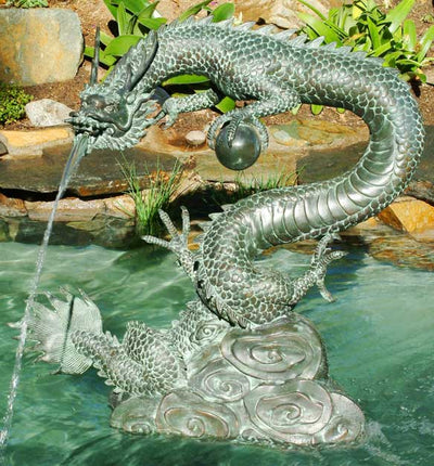 Large Water Dragon Fountain
