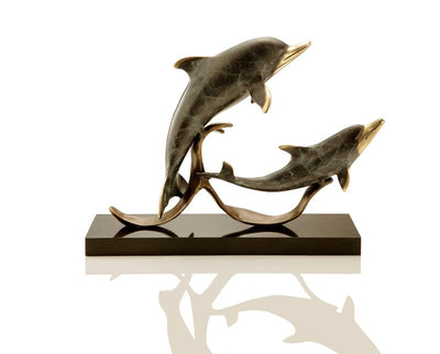 "Sailors Delight" Dolphin Sculpture
