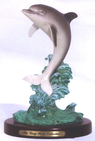 Leaping Dolphin Figurine FREE SHIPPING!