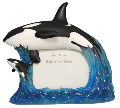 Mother Whale And Calf Photo Frame