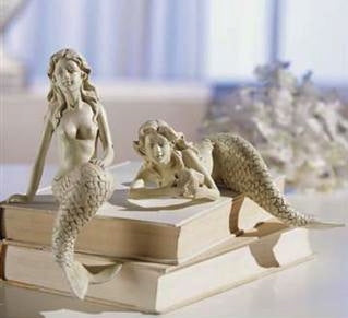 Mermaid Shelf Sitter Sculptures