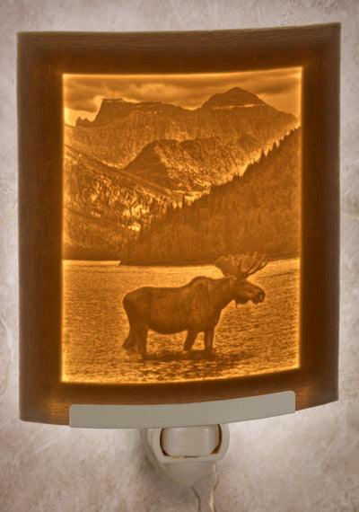 Majestic Moose Night Light