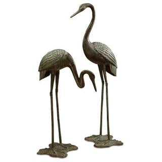 Garden Cranes Statues - Large
