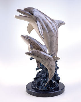 Dolphins Sculpture