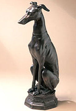Greyhound at Rest Statue