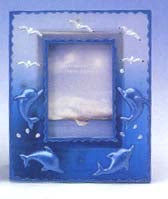 4 Piece Set Dolphin & Seagulls Picture Frames