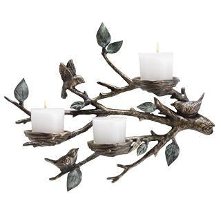 Bird & Branch Wall Candle Holder