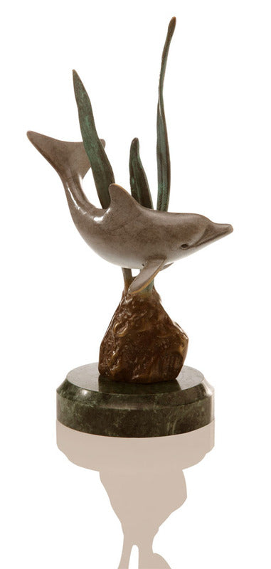 Seaside Swimmer Dolphin Figurine