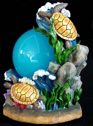 Beautiful Sea Turtles Musical Globe