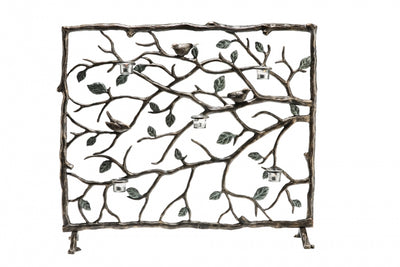 Bird & Branch Fireplace Screen