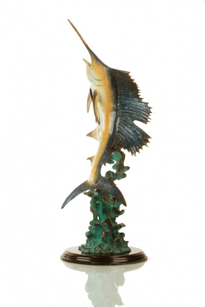 Majestic Sailfish Sculpture