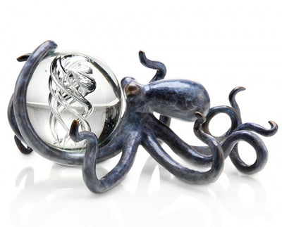 Octopus with Treasure Sculpture