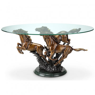 Running Horse Trio Coffee Table