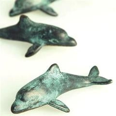 Diving Dolphin Minimals Sculptures