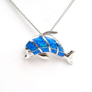 Diving Dolphin Pendant