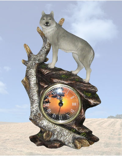 "Hour of the Wolf" Clock