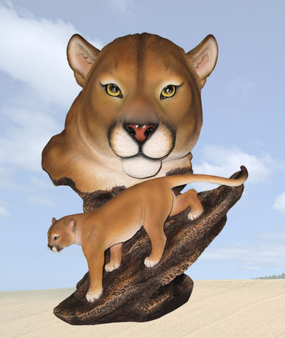 "Predator" Mountain Lion Sculpture