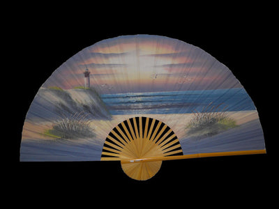 Large Decorative Lighthouse Wall Fan