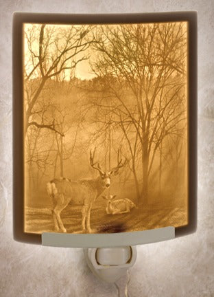 Peaceful Dawn Lithophane Night Light